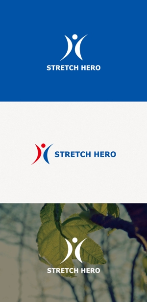 tanaka10 (tanaka10)さんのストレッチ専門店「STRETCH HERO」のロゴへの提案