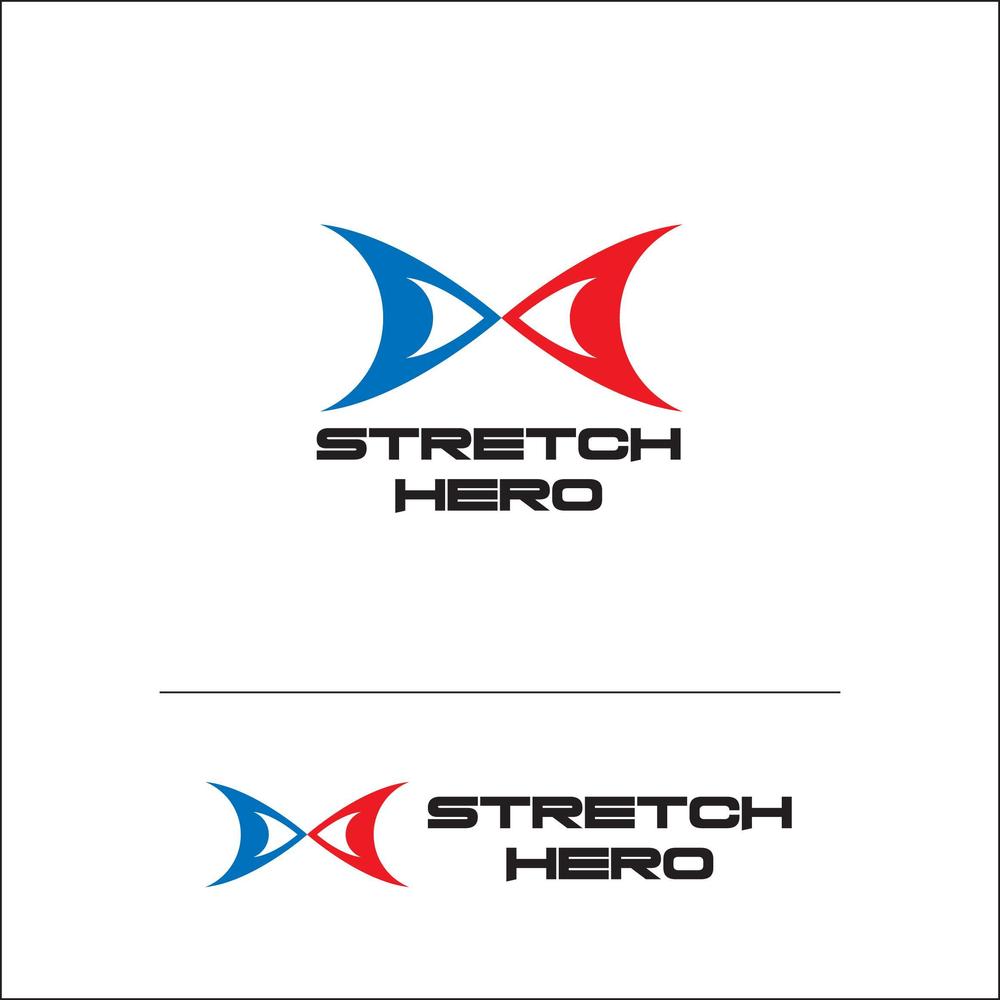 ストレッチ専門店「STRETCH HERO」のロゴ