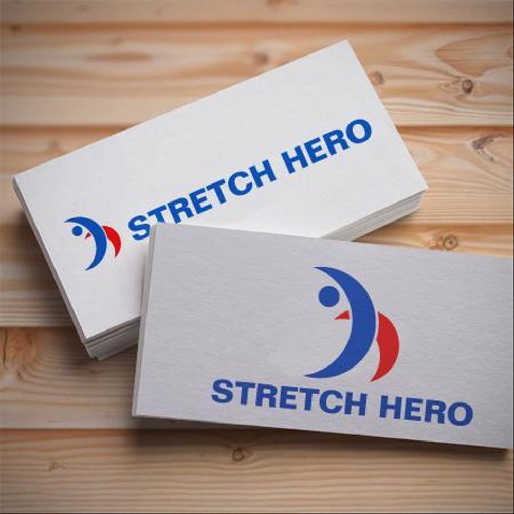 ストレッチ専門店「STRETCH HERO」のロゴ