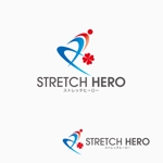 atomgra (atomgra)さんのストレッチ専門店「STRETCH HERO」のロゴへの提案