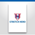 DeeDeeGraphics (DeeDeeGraphics)さんのストレッチ専門店「STRETCH HERO」のロゴへの提案