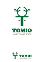 柳　愉遊 (yuyu_yanagi)さんの住宅メーカー「tomio」のシンボルマーク＆ロゴデザインへの提案