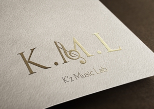NOIR 5 (noir_5)さんの架空のレコード会社「K.M.L」のロゴへの提案