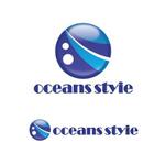 マメハル (arukoharu)さんのエグゼクティブプレイヤーの体と心のコーチング「oceans styie」のロゴへの提案