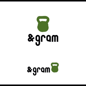 tokko4 ()さんのトレーニングジム　「&gram」のロゴへの提案