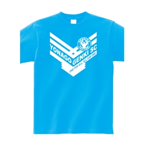 ninaiya (ninaiya)さんの社会人サッカーチーム「YONAGO GENKI SC」応援Tシャツデザインへの提案