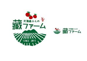 marukei (marukei)さんの北海道富良野ミニトマト農家のロゴへの提案
