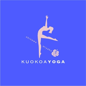 saiga 005 (saiga005)さんの宮古島にオープン予定のヨガスタジオ　「KUOKOAYOGA」のロゴへの提案