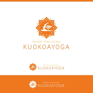 tokko4 ()さんの宮古島にオープン予定のヨガスタジオ　「KUOKOAYOGA」のロゴへの提案