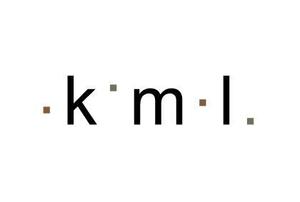 naka6 (56626)さんの架空のレコード会社「K.M.L」のロゴへの提案