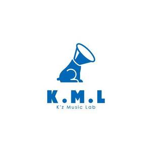 yusa_projectさんの架空のレコード会社「K.M.L」のロゴへの提案