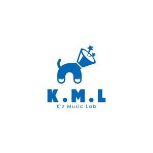 yusa_projectさんの架空のレコード会社「K.M.L」のロゴへの提案