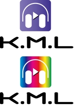 nakamurakikaku (hiro61376137)さんの架空のレコード会社「K.M.L」のロゴへの提案