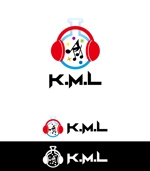 ama design summit (amateurdesignsummit)さんの架空のレコード会社「K.M.L」のロゴへの提案