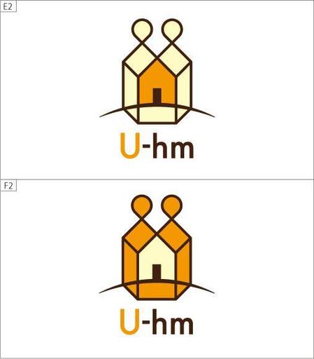 z-yanagiya (z-yanagiya)さんのWEB版住宅展示場運営会社「U-hm」のロゴデザインへの提案