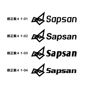 Yolozu (Yolozu)さんのアパレルショップサイト「Sapsan」のロゴデザインへの提案