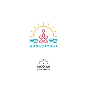 ktworks ()さんの宮古島にオープン予定のヨガスタジオ　「KUOKOAYOGA」のロゴへの提案