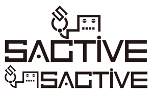 松本トシユキ (tblue69)さんの機械エンジニアの会社「Sactive」のロゴへの提案
