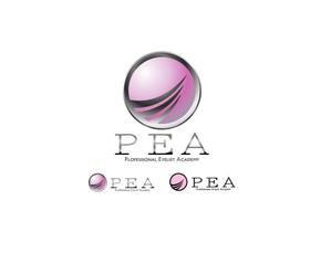 tommysPさんの日本初のプロアイリスト養成スクール「PEA」のロゴ作成への提案