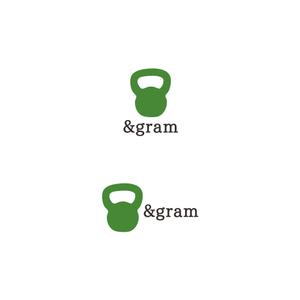 yuDD ()さんのトレーニングジム　「&gram」のロゴへの提案