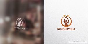 VainStain (VainStain)さんの宮古島にオープン予定のヨガスタジオ　「KUOKOAYOGA」のロゴへの提案