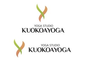なべちゃん (YoshiakiWatanabe)さんの宮古島にオープン予定のヨガスタジオ　「KUOKOAYOGA」のロゴへの提案