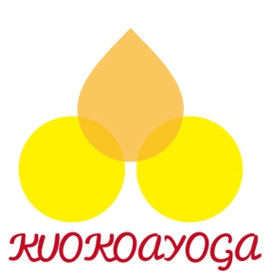 okada1120さんの宮古島にオープン予定のヨガスタジオ　「KUOKOAYOGA」のロゴへの提案