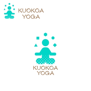 taguriano (YTOKU)さんの宮古島にオープン予定のヨガスタジオ　「KUOKOAYOGA」のロゴへの提案