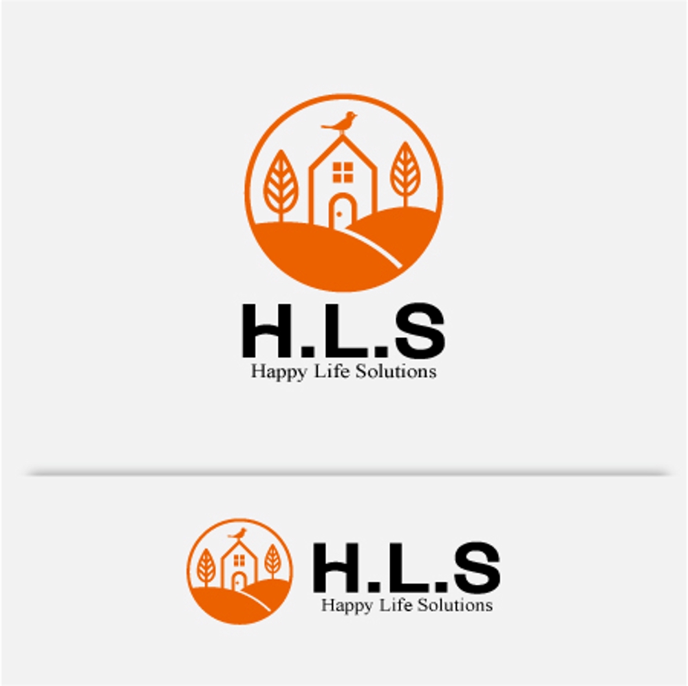 住宅向けオール電化システム・太陽光発電・蓄電システム販売事業「ハッピーライフソリューションズ」のロゴ