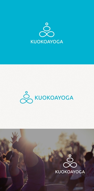 tanaka10 (tanaka10)さんの宮古島にオープン予定のヨガスタジオ　「KUOKOAYOGA」のロゴへの提案
