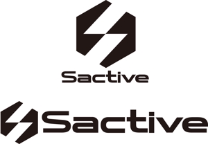 TRIAL (trial)さんの機械エンジニアの会社「Sactive」のロゴへの提案