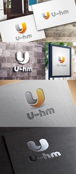 Kiwi Design (kiwi_design)さんのWEB版住宅展示場運営会社「U-hm」のロゴデザインへの提案