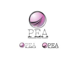 tommysPさんの日本初のプロアイリスト養成スクール「PEA」のロゴ作成への提案