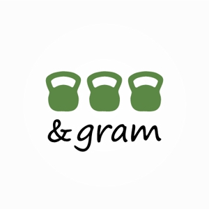 ハートオブマインド (heart_of_mind)さんのトレーニングジム　「&gram」のロゴへの提案