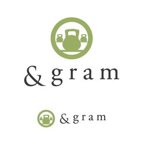 郷山志太 (theta1227)さんのトレーニングジム　「&gram」のロゴへの提案