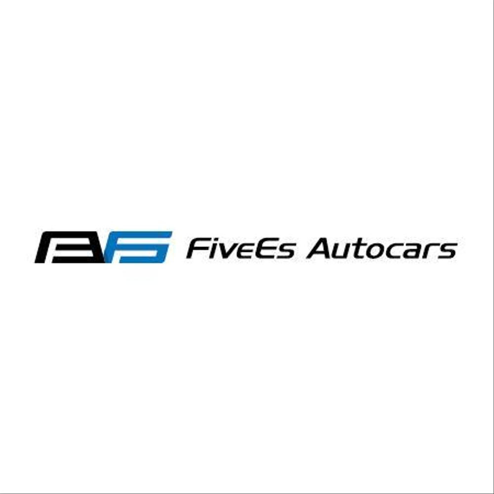 BMW中心の中古車販売店 FiveEs Autocarsの企業ロゴ (商標登録予定なし)