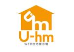 日和屋 hiyoriya (shibazakura)さんのWEB版住宅展示場運営会社「U-hm」のロゴデザインへの提案