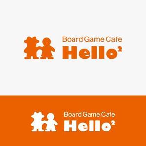 eiasky (skyktm)さんのボードゲームカフェ「Hello, hello」のロゴへの提案