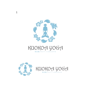 nakagami (nakagami3)さんの宮古島にオープン予定のヨガスタジオ　「KUOKOAYOGA」のロゴへの提案