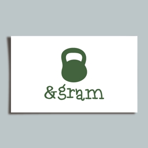 カタチデザイン (katachidesign)さんのトレーニングジム　「&gram」のロゴへの提案