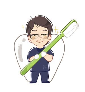 クラナガこなつ ()さんの神戸市の歯科医院にてスタッフ似顔絵依頼への提案