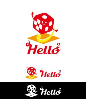 ama design summit (amateurdesignsummit)さんのボードゲームカフェ「Hello, hello」のロゴへの提案