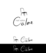 ama design summit (amateurdesignsummit)さんのネイルサロン「nail salon Calme」のロゴへの提案