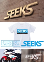@えじ@ (eji_design)さんのバイクショップ「Seeks」のロゴへの提案