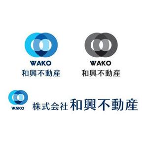 さんの「株式会社　和興不動産」のロゴ作成への提案