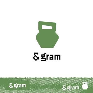 nao (naomz)さんのトレーニングジム　「&gram」のロゴへの提案
