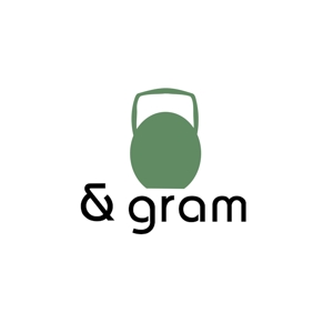 wohnen design (wohnen)さんのトレーニングジム　「&gram」のロゴへの提案