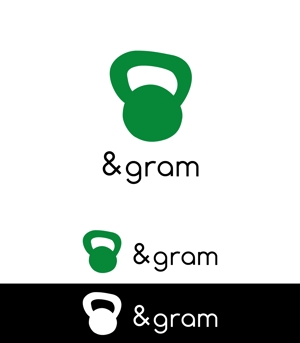 ama design summit (amateurdesignsummit)さんのトレーニングジム　「&gram」のロゴへの提案