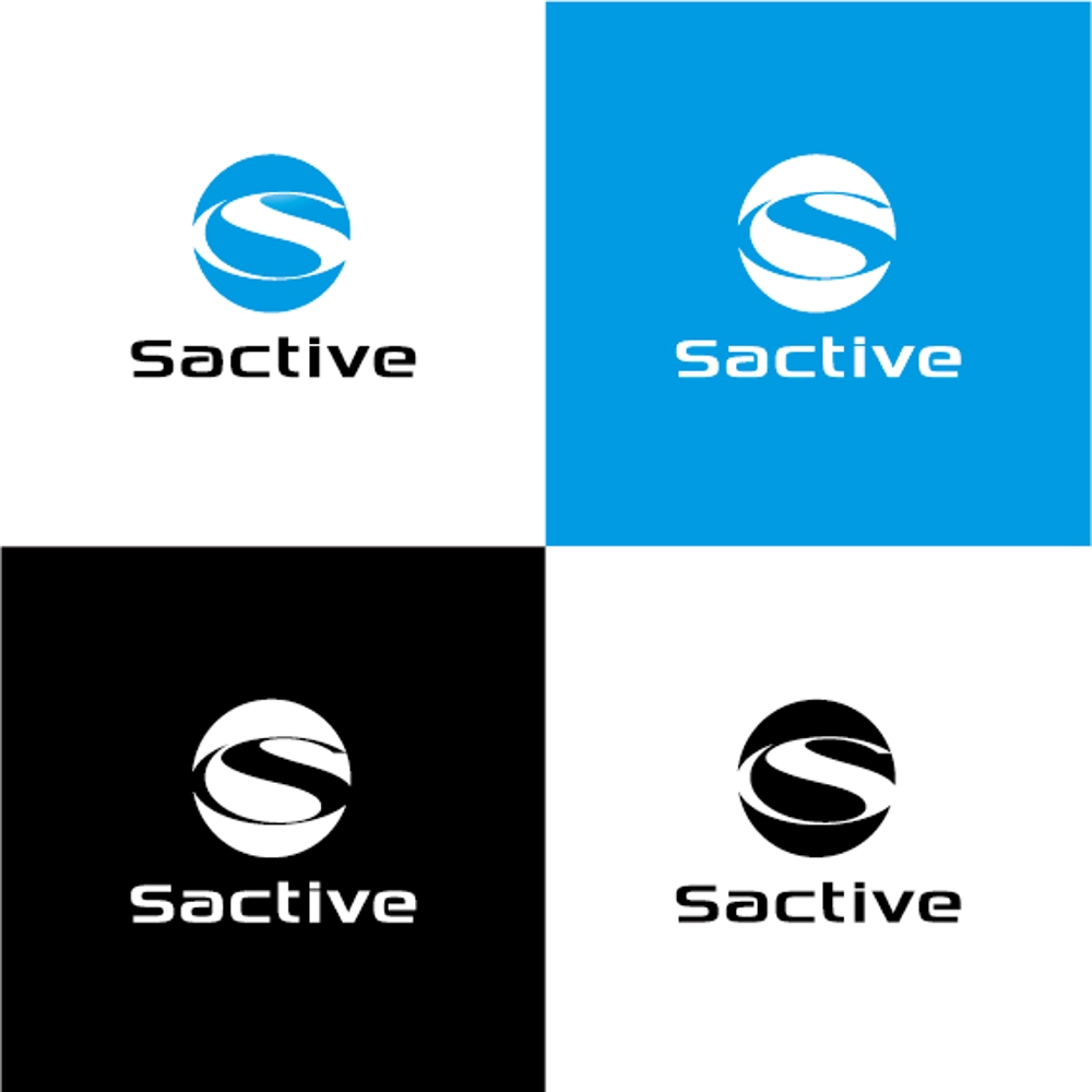 機械エンジニアの会社「Sactive」のロゴ
