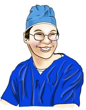m (masa_itoo)さんの神戸市の歯科医院にてスタッフ似顔絵依頼への提案